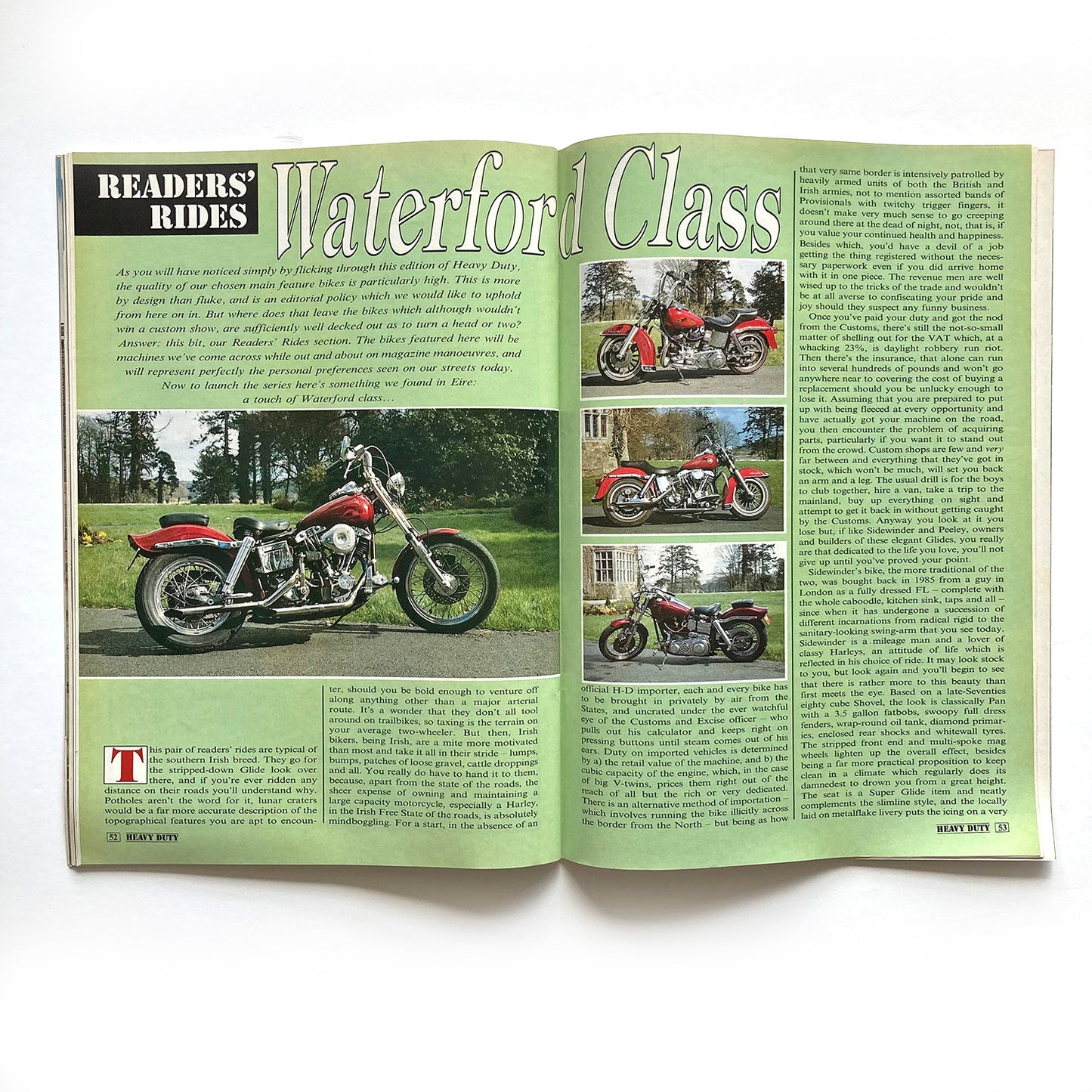 Heavy Duty Magazine Issues 1 & 2, 1991