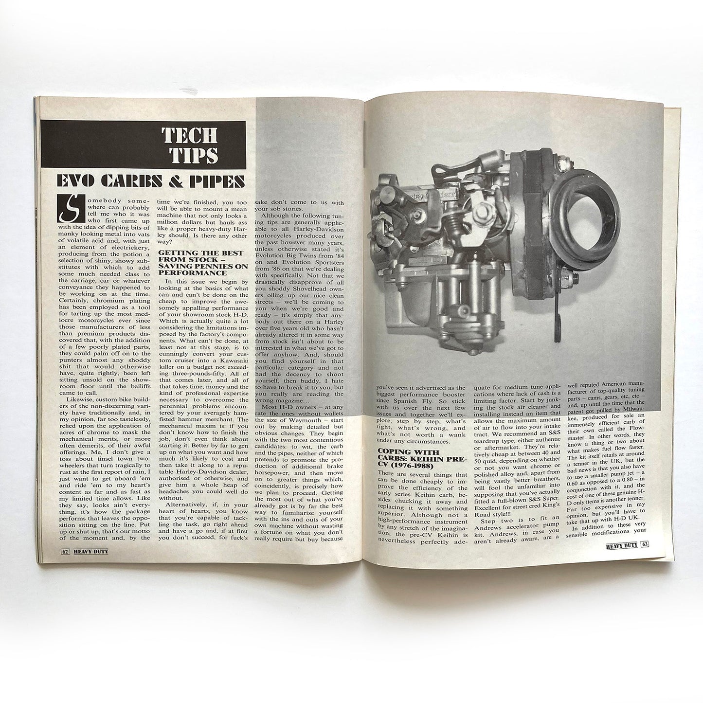 Heavy Duty Magazine Issues 1 & 2, 1991
