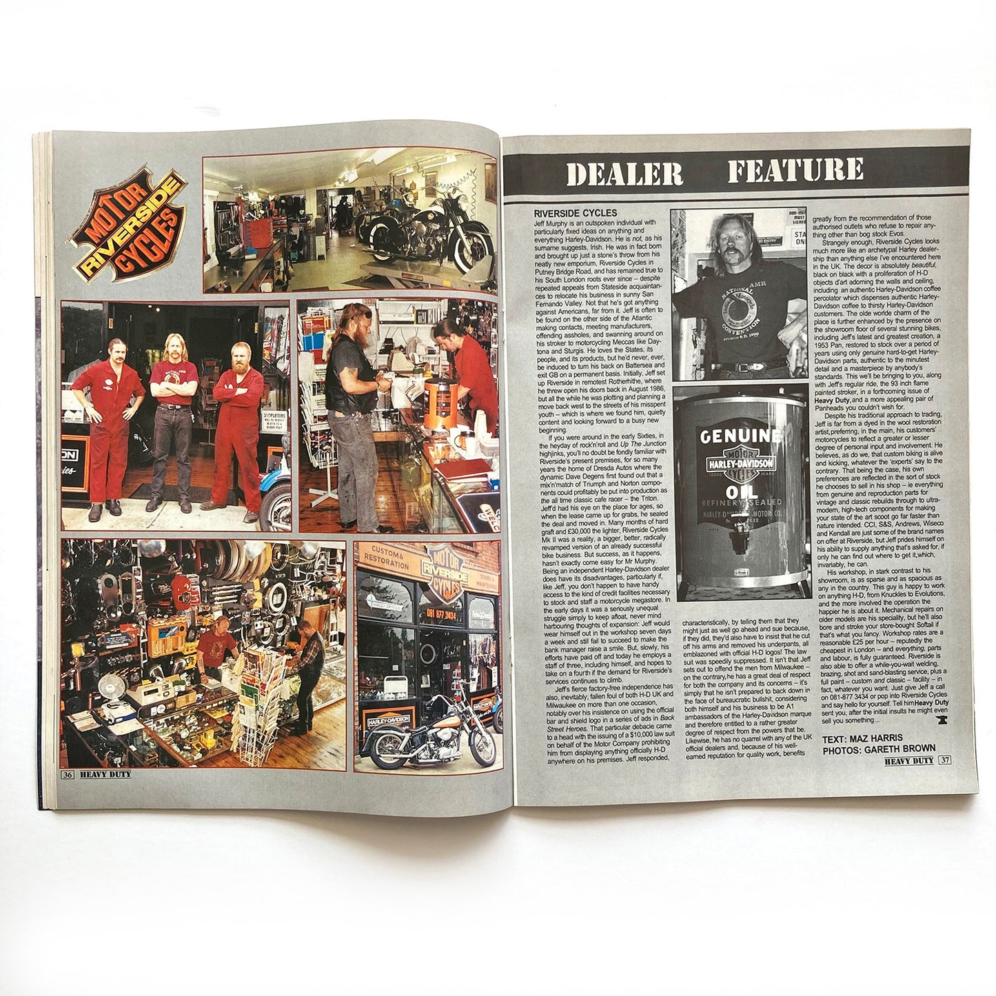 Heavy Duty Magazine Issues 1 & 2, 1991