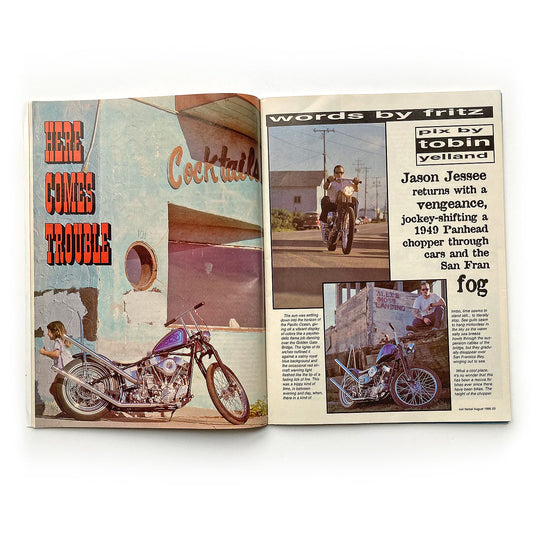 Jason Jessee RARE article, Iron Horse Magazine Issue 144, August 1996