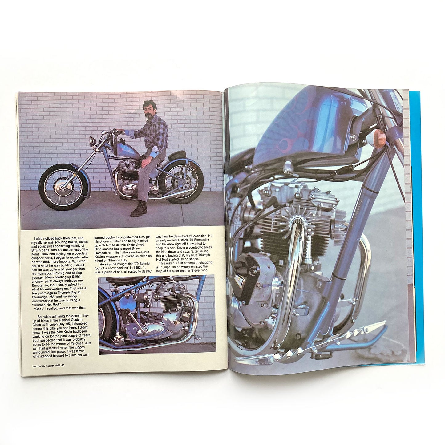 Jason Jessee RARE article, Iron Horse Magazine Issue 144, August 1996