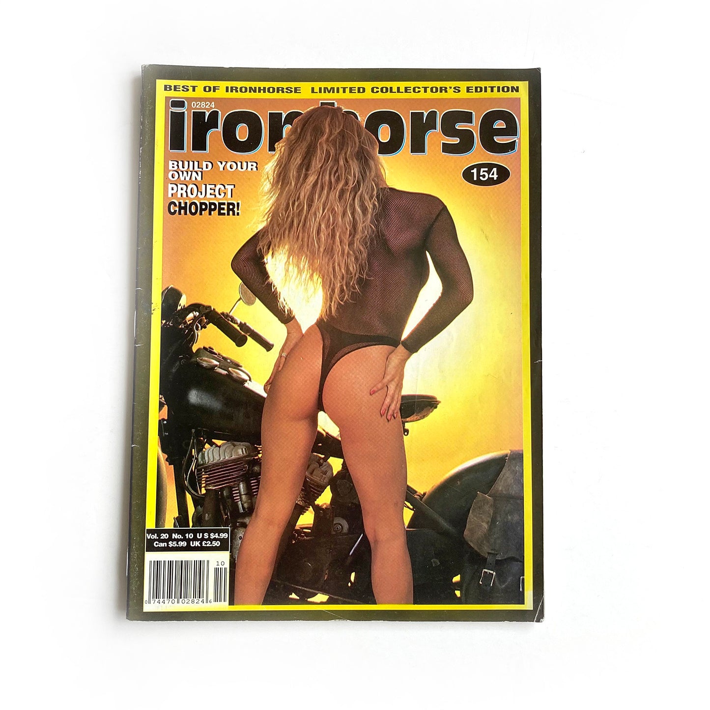Iron Horse Magazine Issue 154, October 1997, nude centrefold