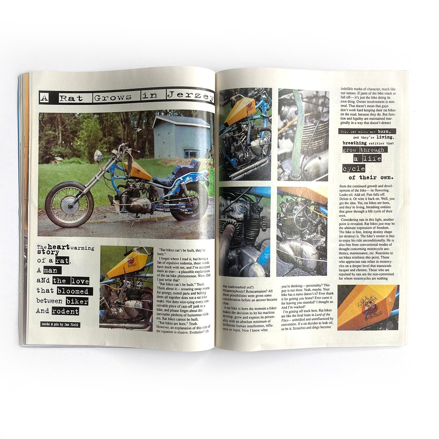 Iron Horse Magazine Issue 154, October 1997, nude centrefold