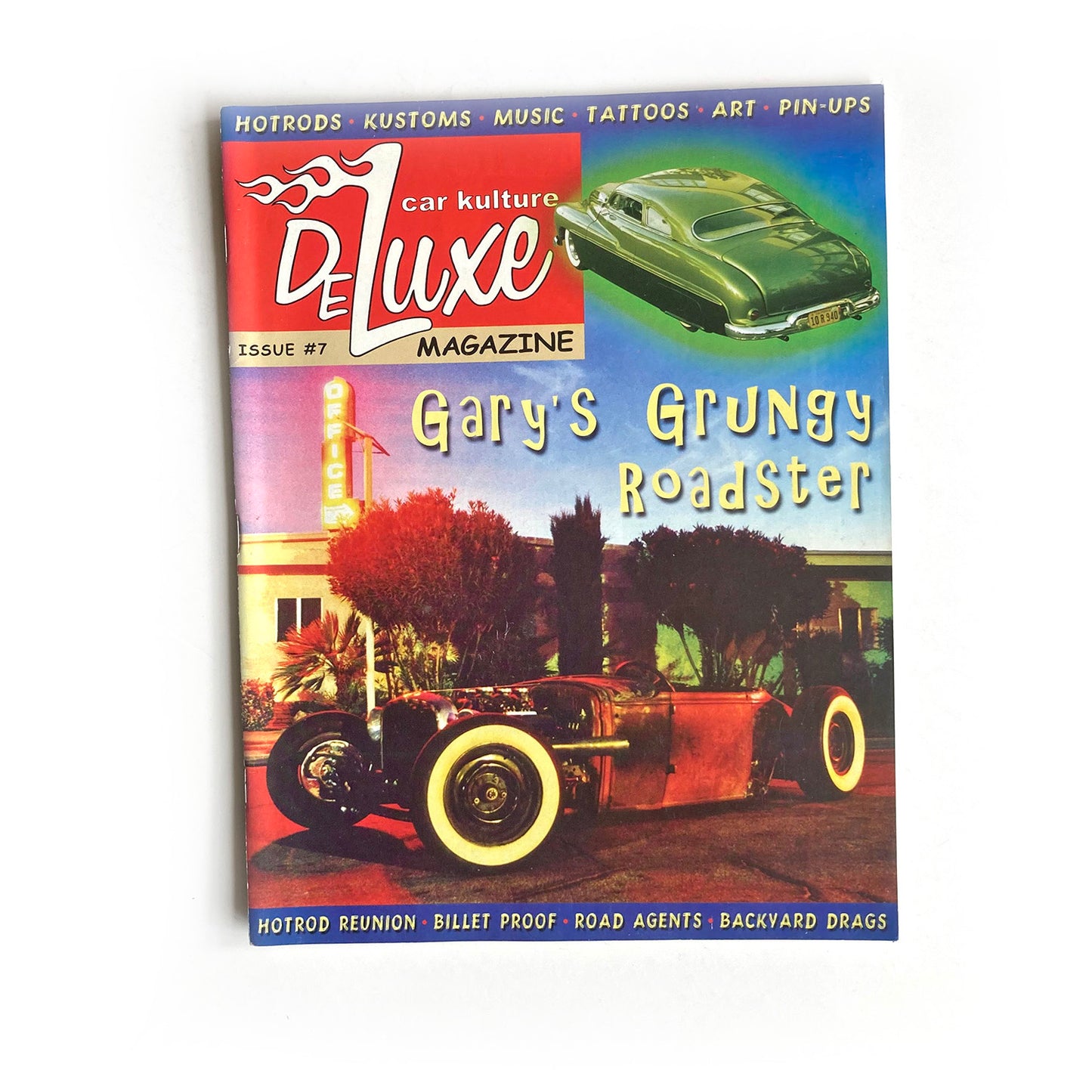 Three Car Kulture Deluxe magazines (issue 5, 7, 8) 2002-3, hot rods, kustoms, SoCal kulture