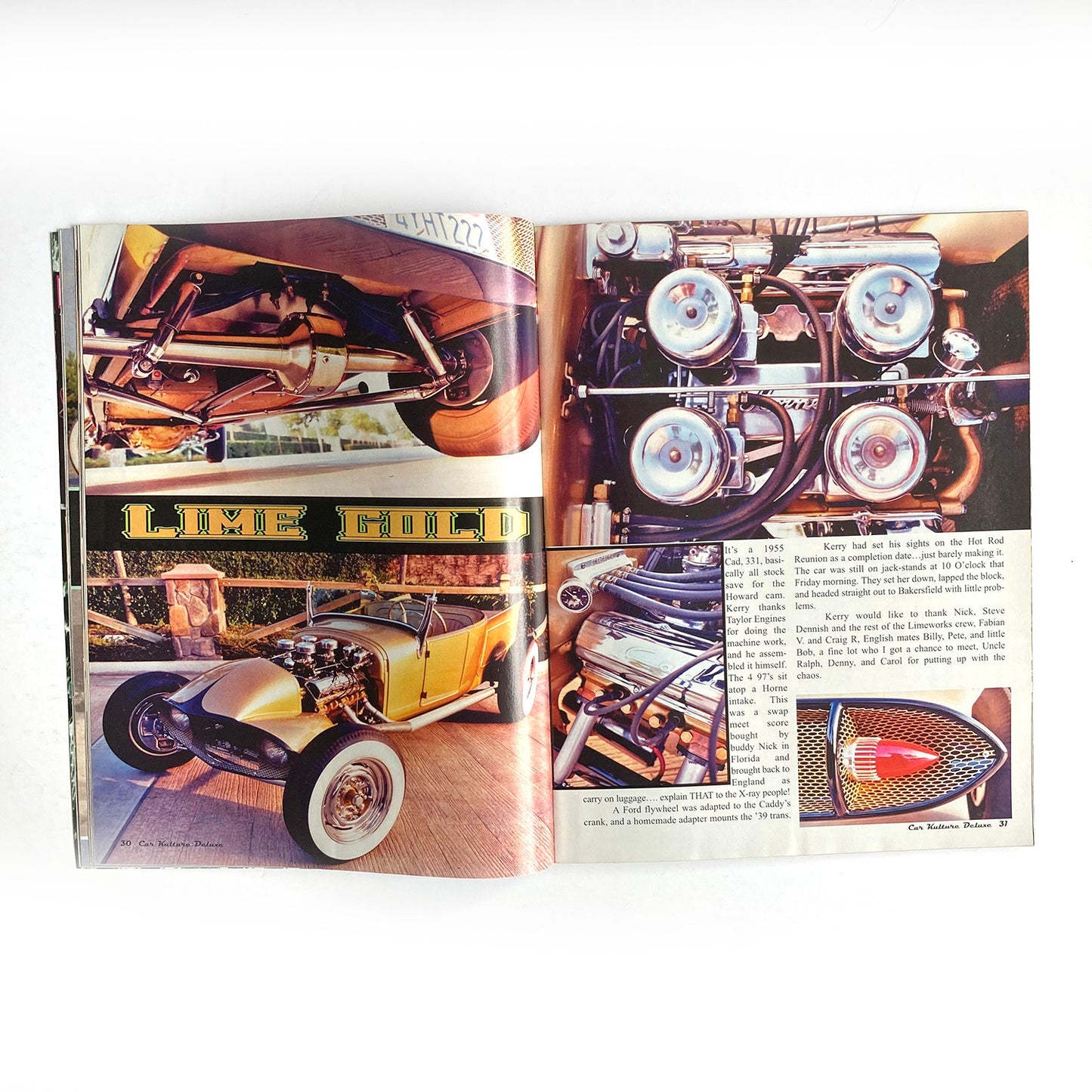 Three Car Kulture Deluxe magazines (issue 5, 7, 8) 2002-3, hot rods, kustoms, SoCal kulture