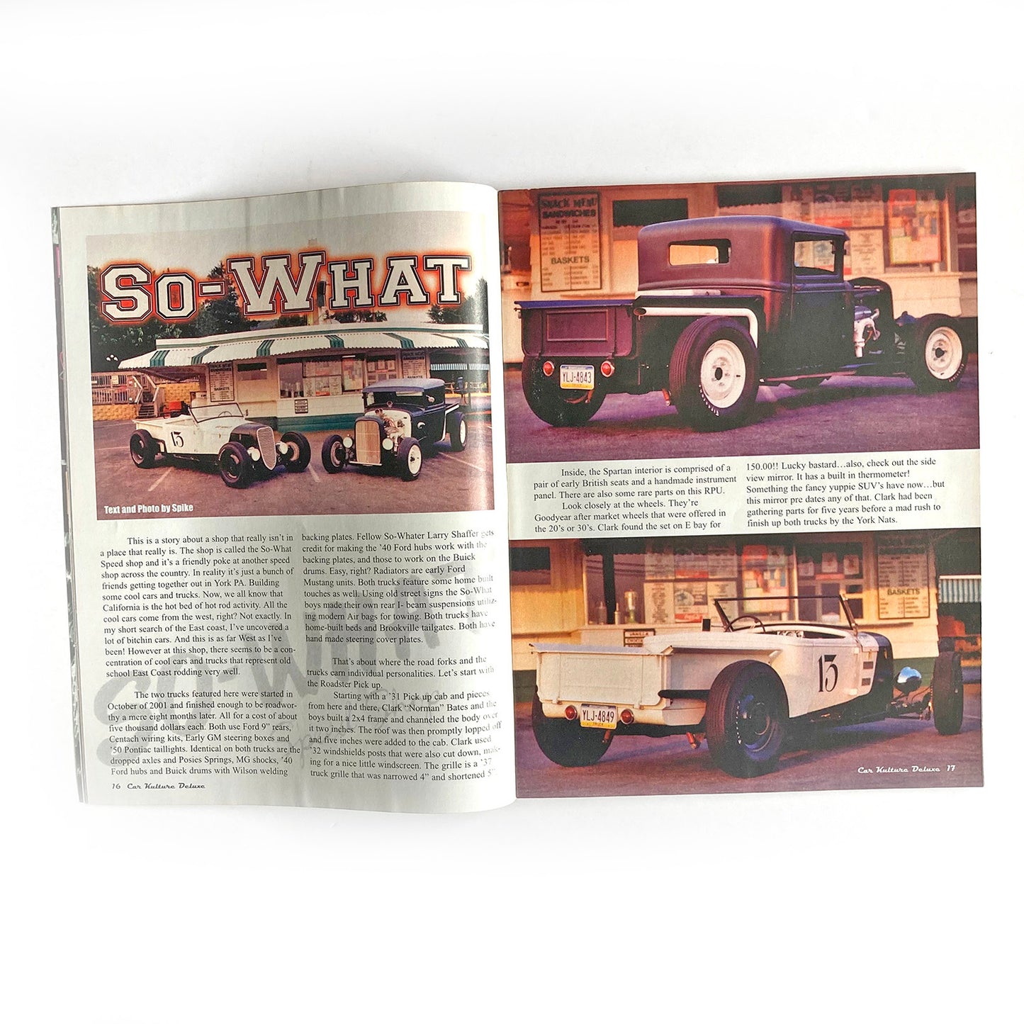 Three Car Kulture Deluxe magazines (issue 5, 7, 8) 2002-3, hot rods, kustoms, SoCal kulture