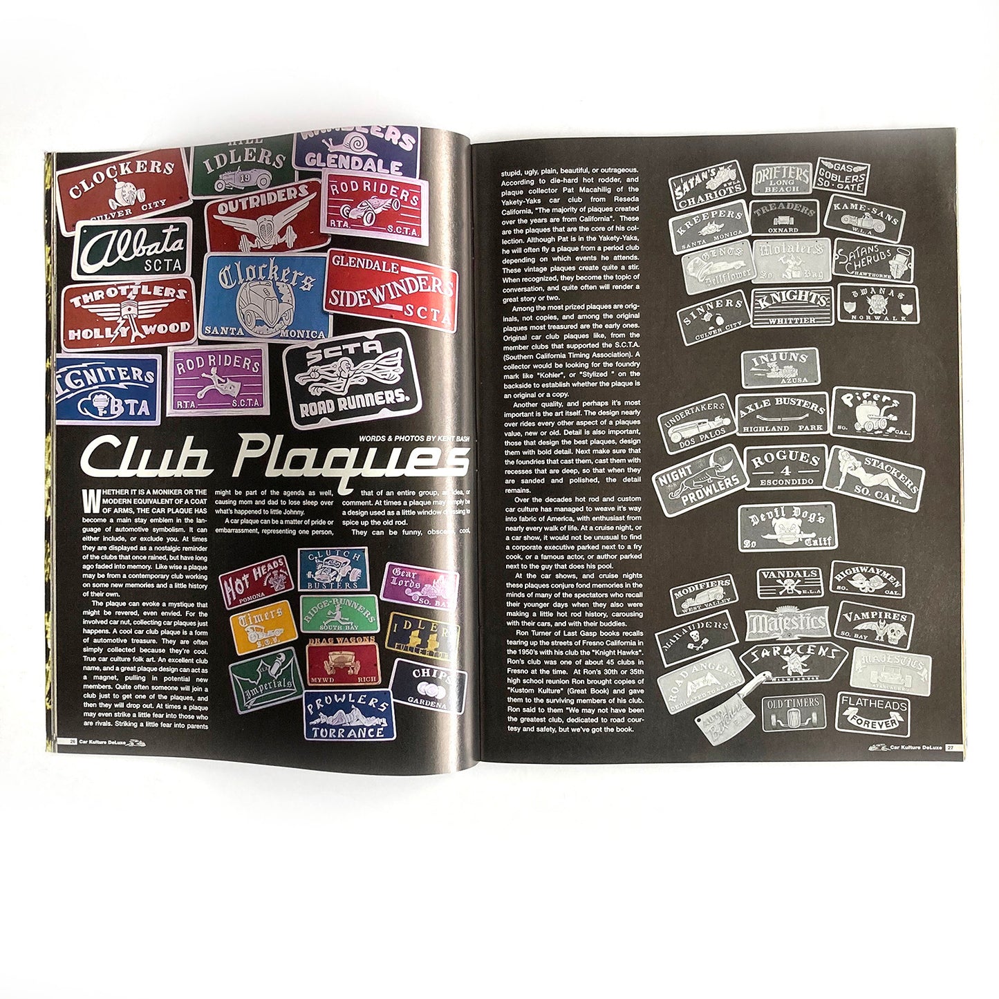 Three Car Kulture Deluxe magazines (issue 5, 7, 8) 2002-3, hot rods, kustoms, SoCal kulture