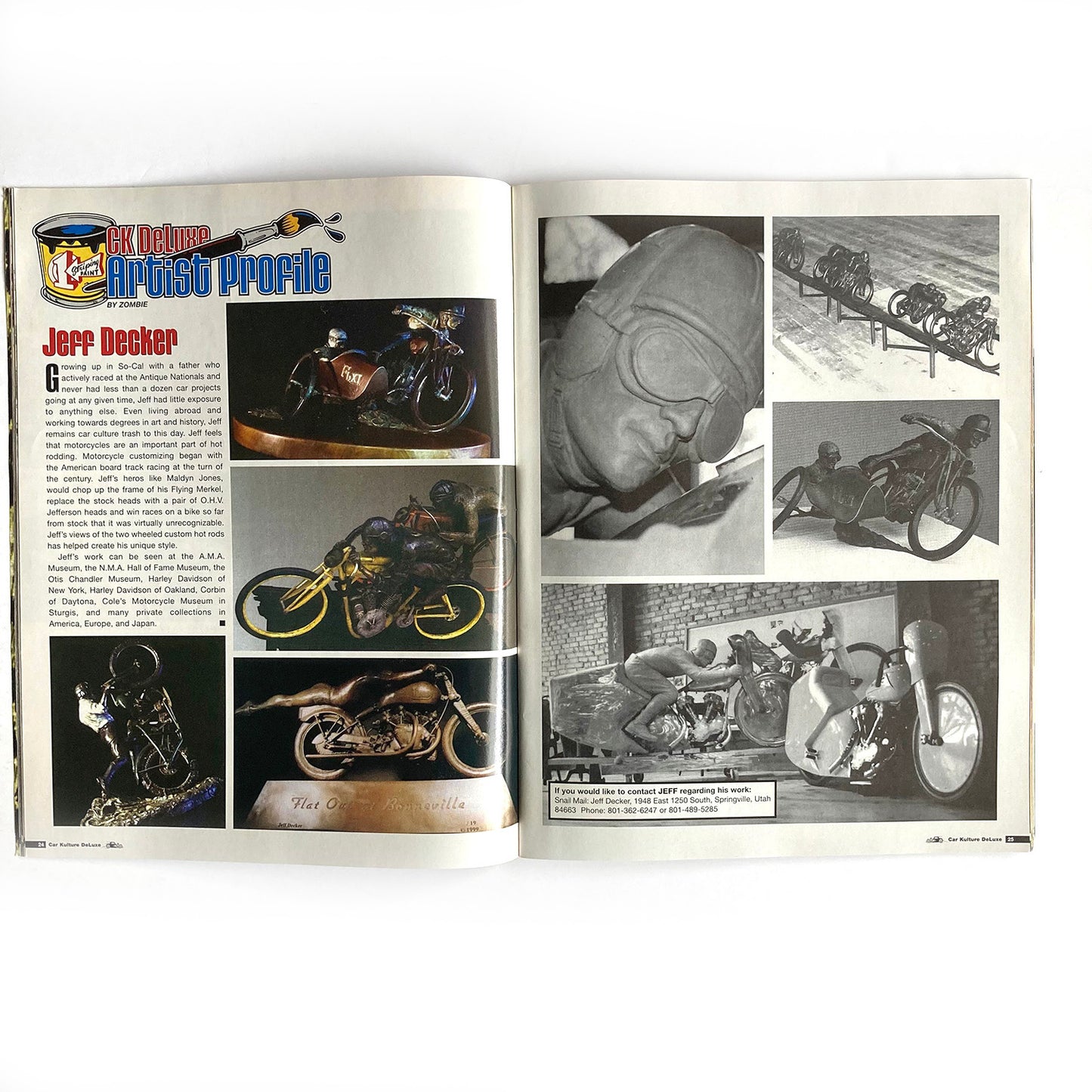 Three Car Kulture Deluxe magazines (issue 5, 7, 8) 2002-3, hot rods, kustoms, SoCal kulture
