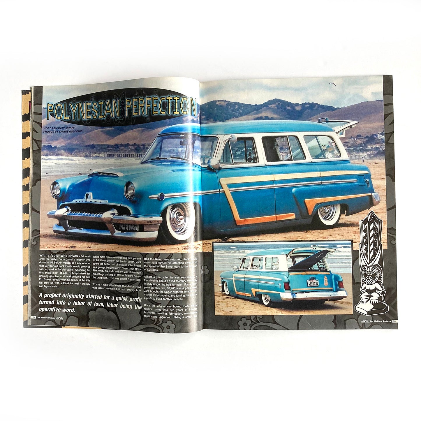 Three Car Kulture Deluxe magazines (issue 5, 7, 8) 2002-3, hot rods, kustoms, SoCal kulture