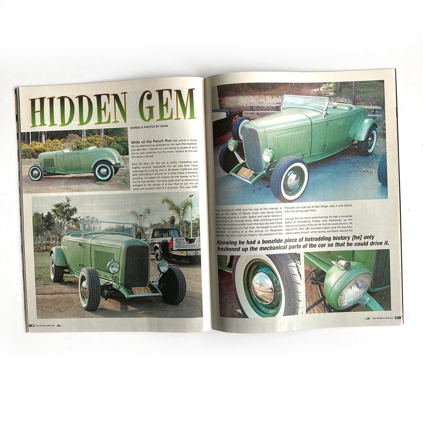 Three Car Kulture Deluxe magazines (issue 5, 7, 8) 2002-3, hot rods, kustoms, SoCal kulture