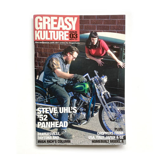 Greasy Kulture issue 3, 2007 – RARE!