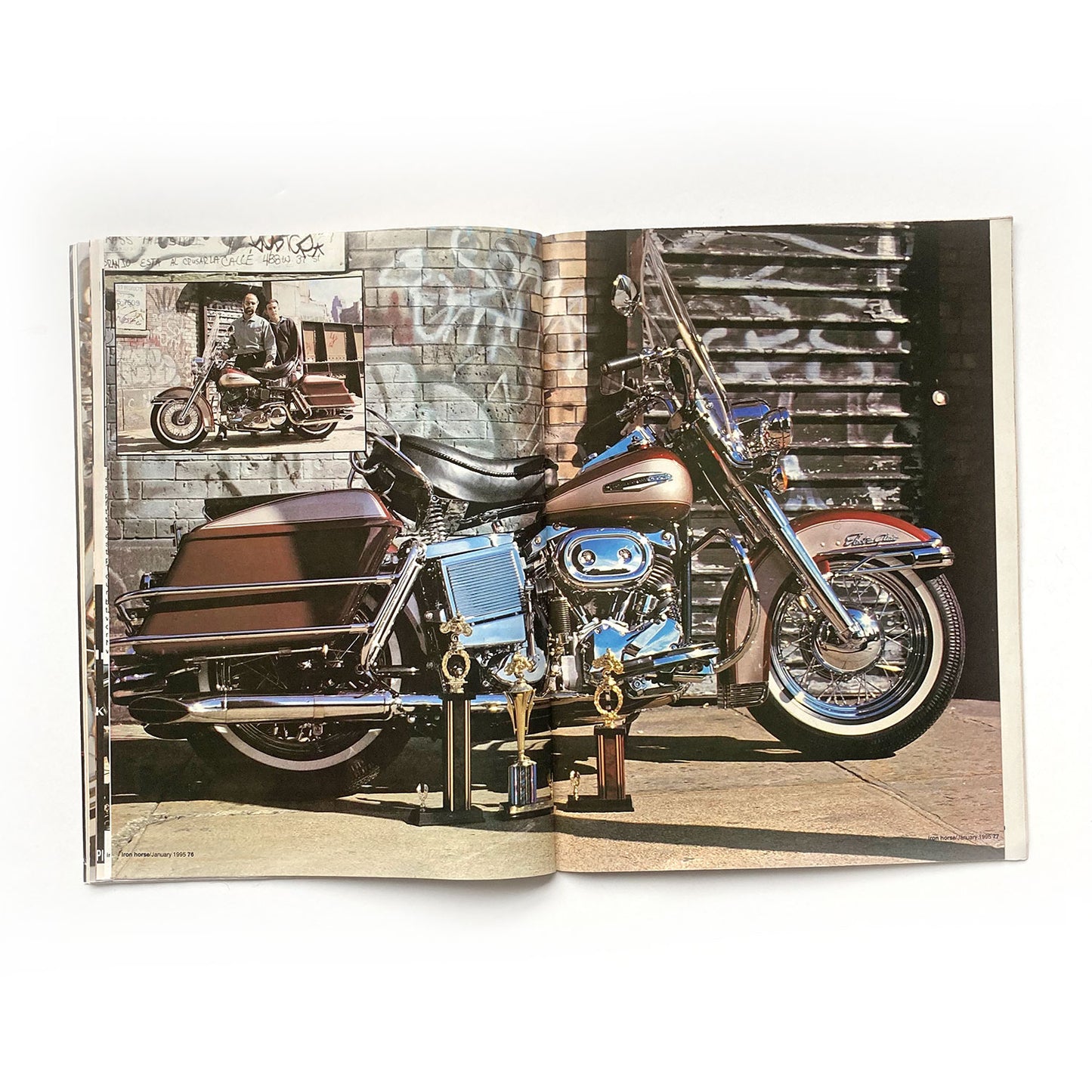 Jason Jessee RARE first article, Iron Horse Magazine Issue 131, January 1995