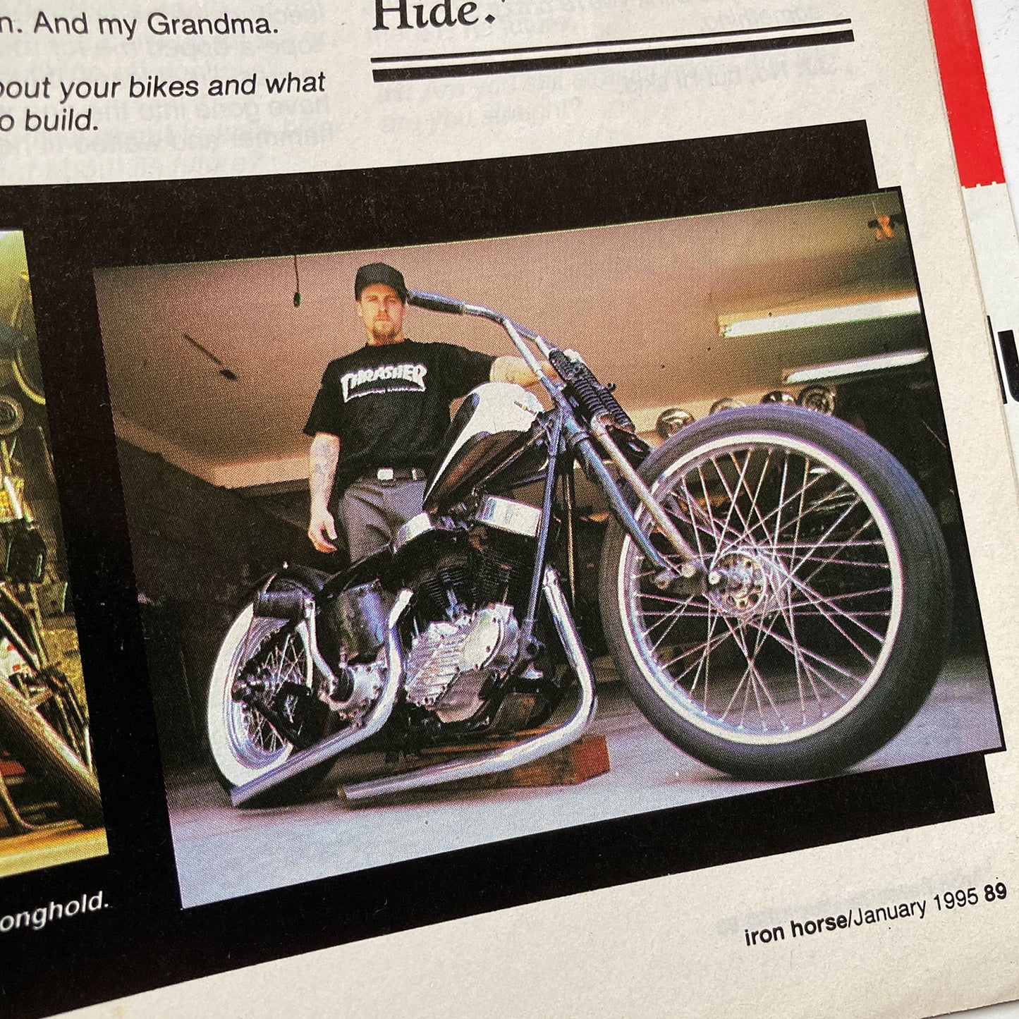 Jason Jessee RARE first article, Iron Horse Magazine Issue 131, January 1995