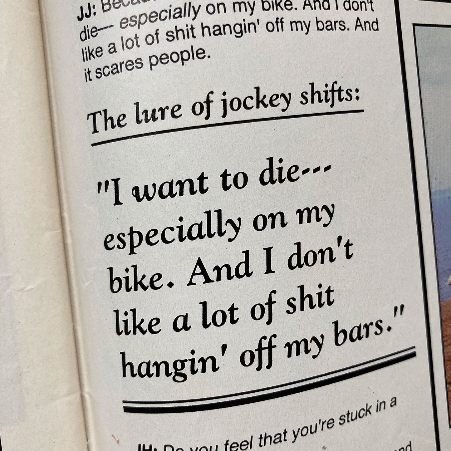 Jason Jessee RARE first article, Iron Horse Magazine Issue 131, January 1995