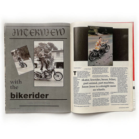 Jason Jessee RARE first article, Iron Horse Magazine Issue 131, January 1995