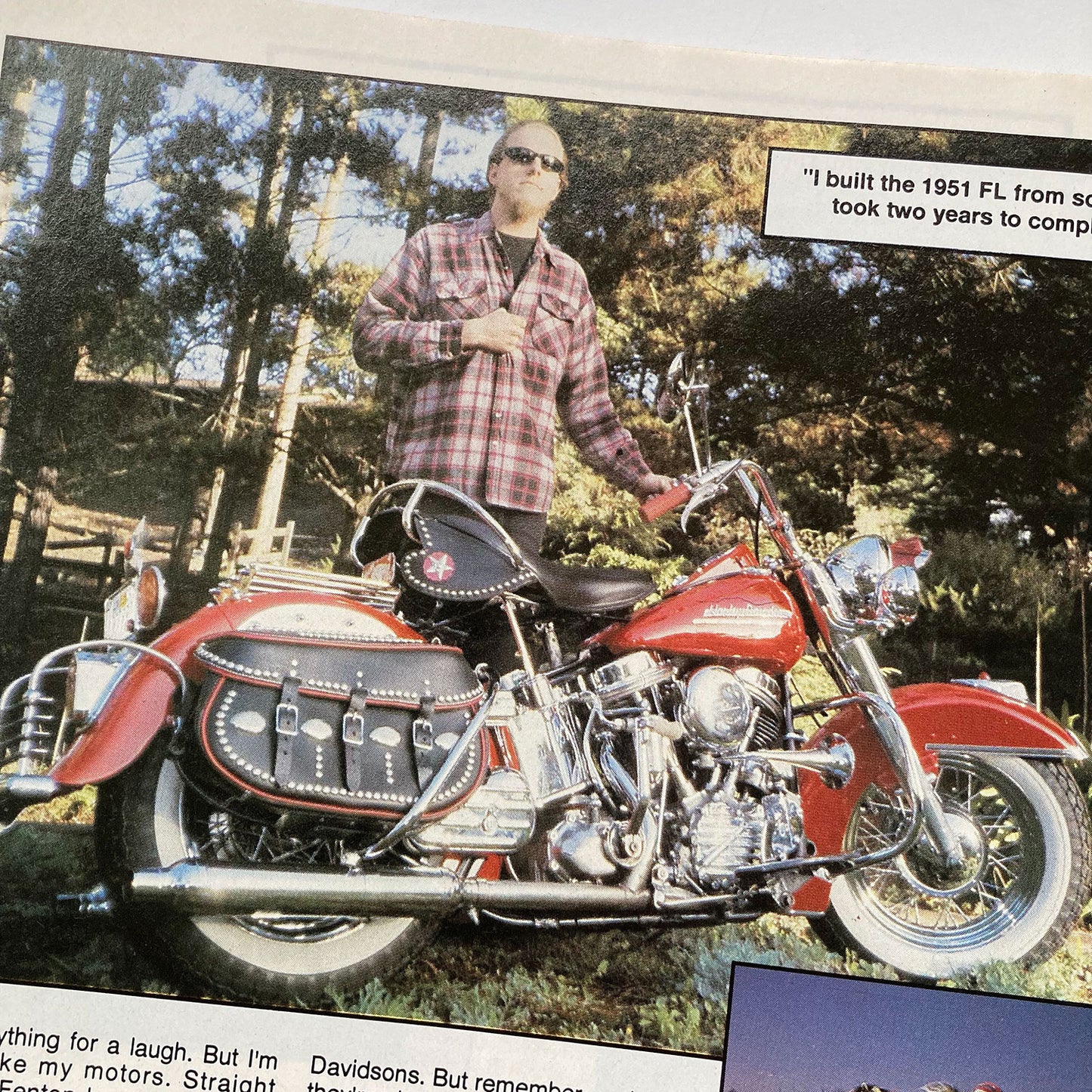 Jason Jessee RARE first article, Iron Horse Magazine Issue 131, January 1995