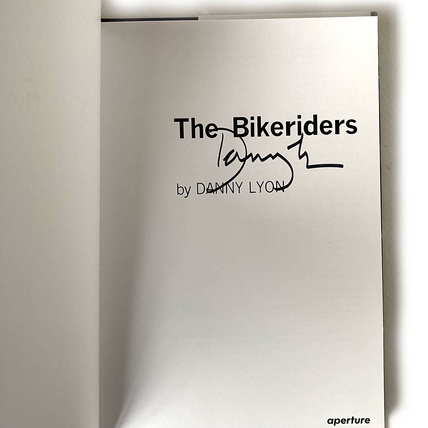 The Bikeriders by Danny Lyon, superb SIGNED first Aperture edition 2014
