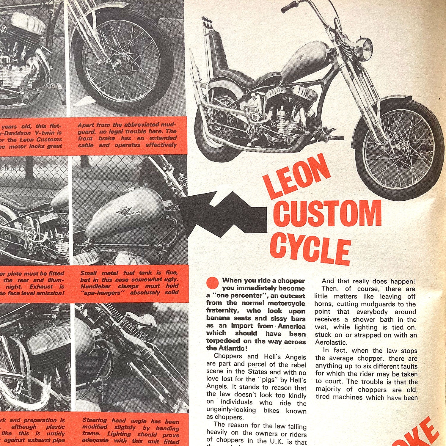 Motorcycle Mechanics magazine, September 1971