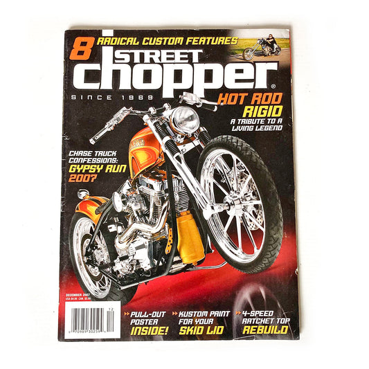 Street Chopper magazine, December 2007, Max Schaaf