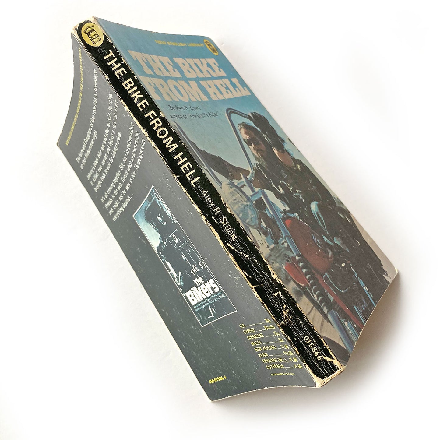 The Bike from Hell by Alex R. Stuart, NEL FIRST EDITION 1973