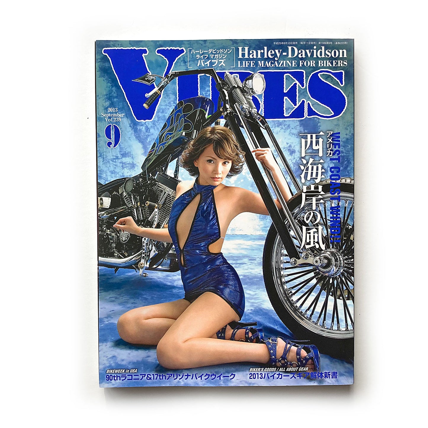 Vibes Magazine Japan, September 2013, nude centrefold