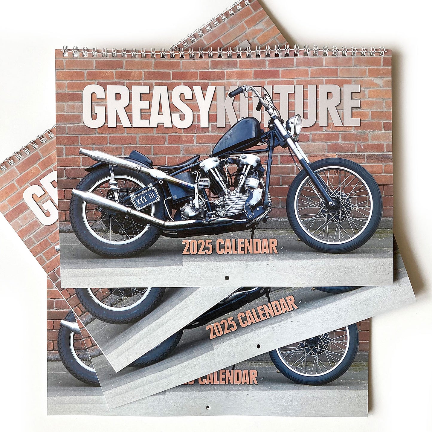 Greasy Kulture 2025 Wall Calendar