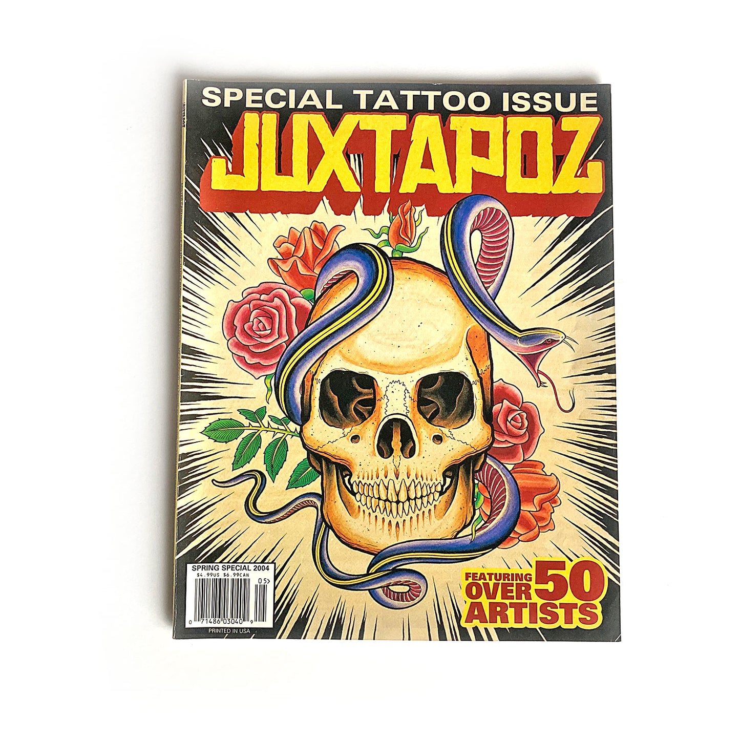 Juxtapoz Magazine, Special Tattoo Issue, Spring 2004, Mister Cartoon, Angelique Houtkamp